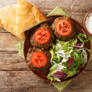 Chapli kabab
